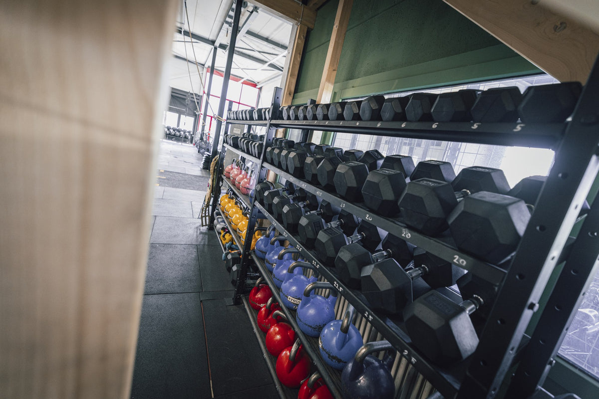 CrossFit Kauil in Jona - Trainingshalle mit cross equip Ausstattung