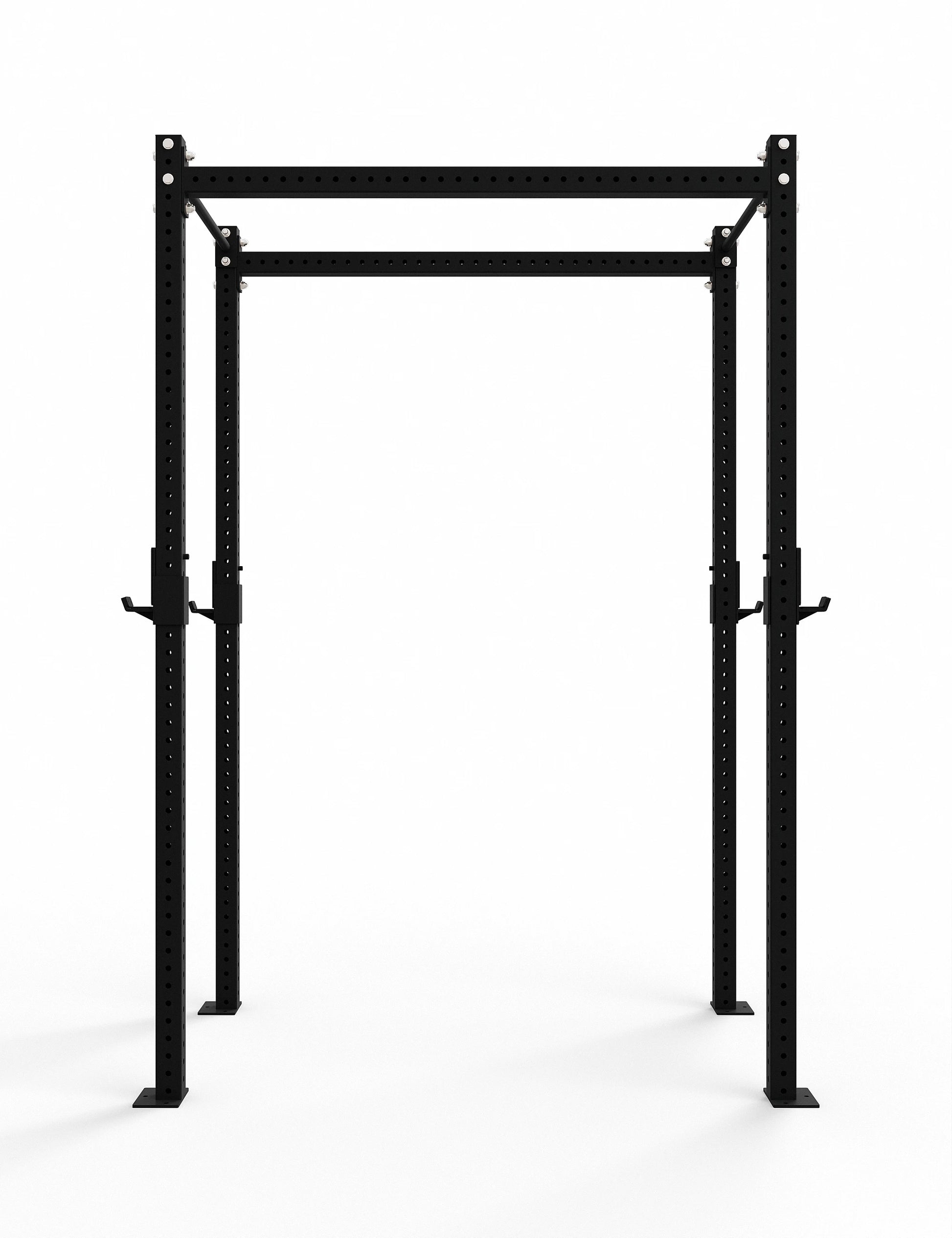 CFR-2 Freestanding Rig Seitenansicht links – A-Line Rig mit 3 mm Stahl und Bodenverankerung
