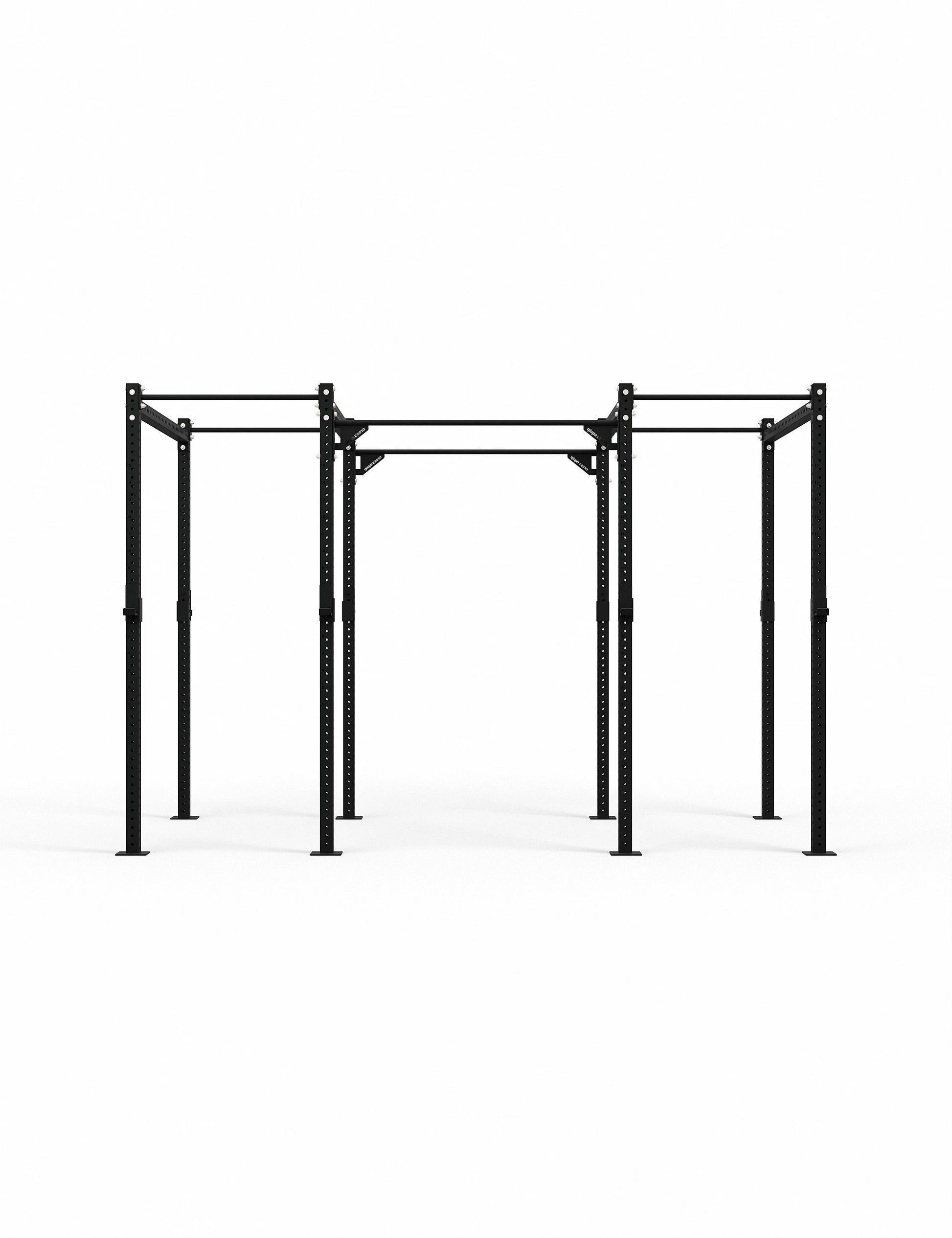 CFR-4 Freestanding Rig Frontansicht – freistehendes Crossfit Rig für mehrere Athleten gleichzeitig