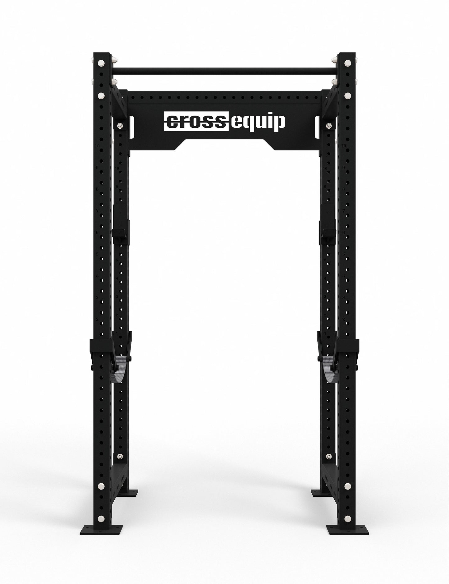 CPR-100 Power Rack Kurz Frontansicht – kompaktes A-Line Power Rack für kleine Räume, nur 75 cm tief