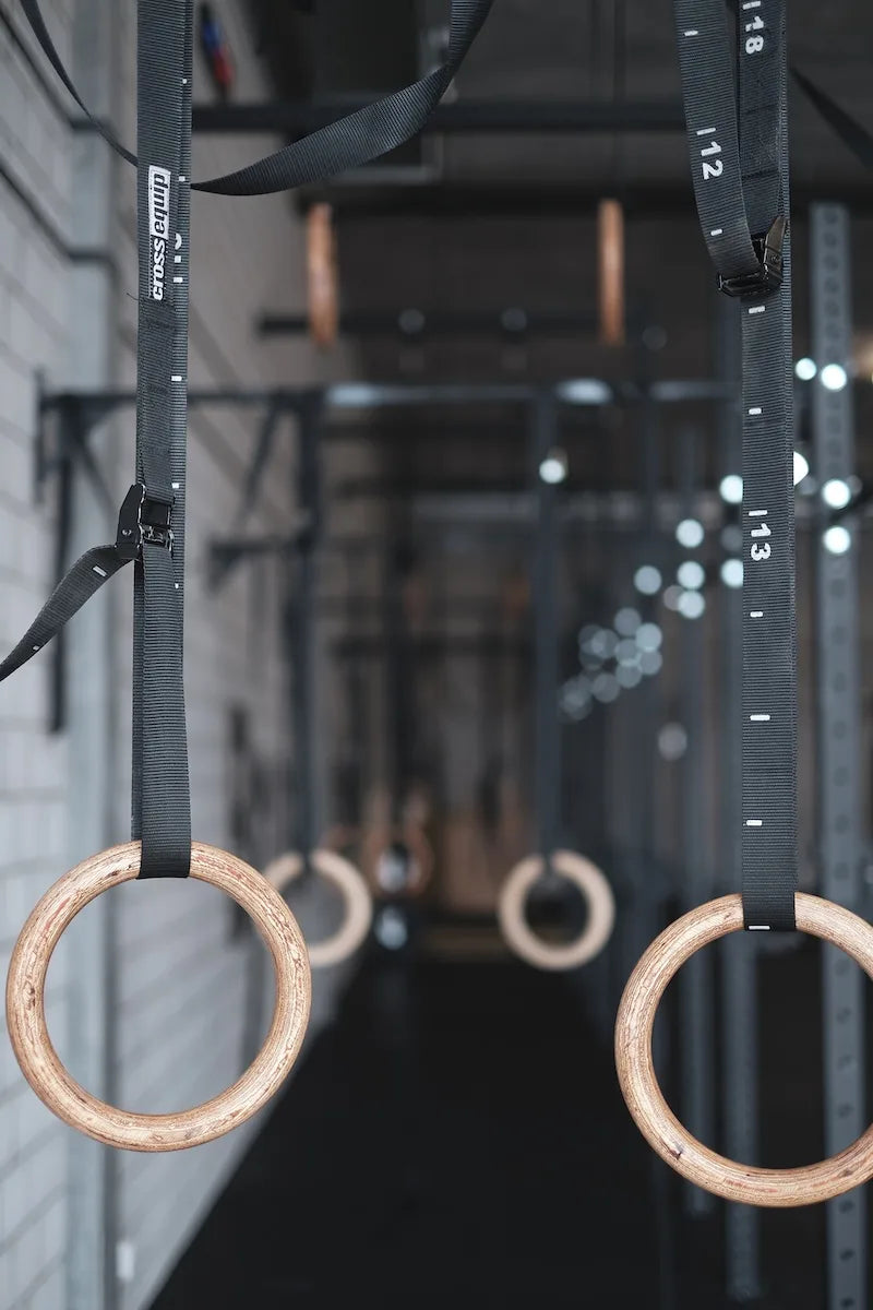 Turnringe mit cross equip Straps bei CrossFit Capricorn