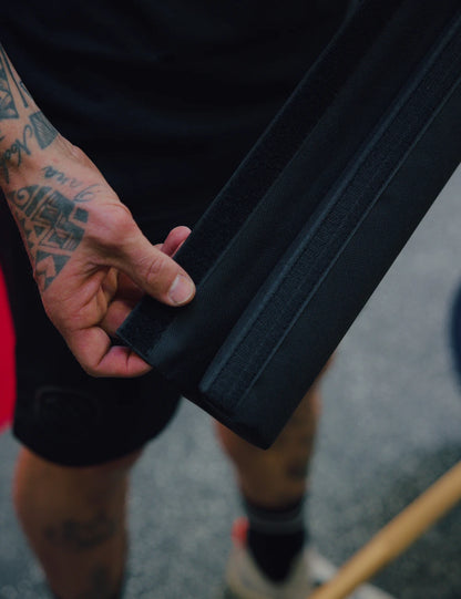 Barbell foam pad for squats and hip thrusts