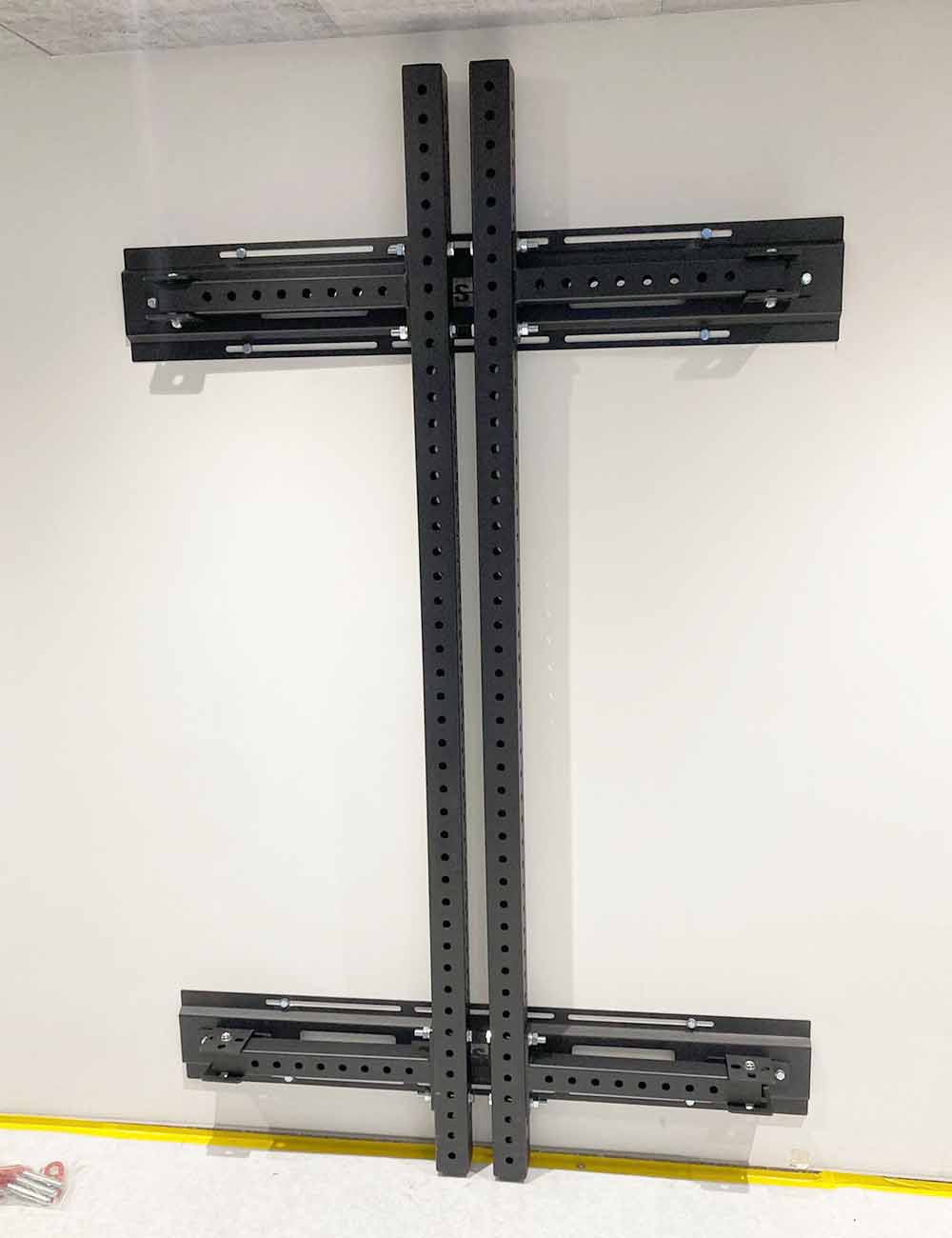 Whellable Rack Mount Faltbares Wand Rack – klappbar & A-Line | cross equip