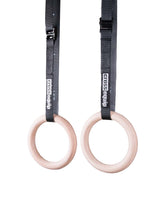 Holzringe mit nummerierten Straps - cross equip