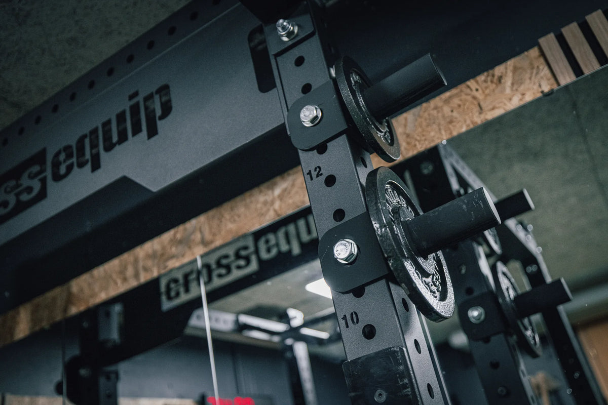 Detail des Power Racks von cross equip im Home Gym in Reichenburg SZ