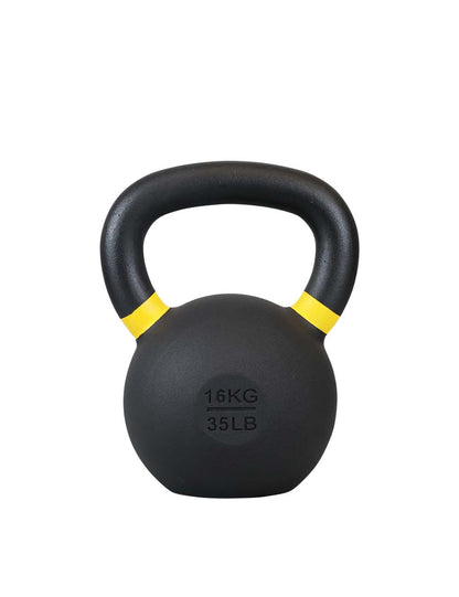 Gusseisen Kettlebell v2 mit kleinen Gewichtsabstufungen