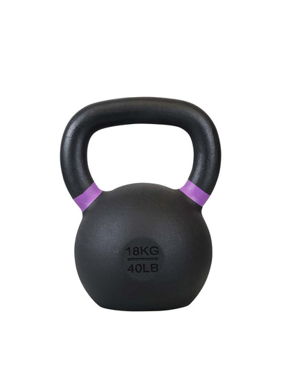 Gusseisen Kettlebell v2 mit kleinen Gewichtsabstufungen