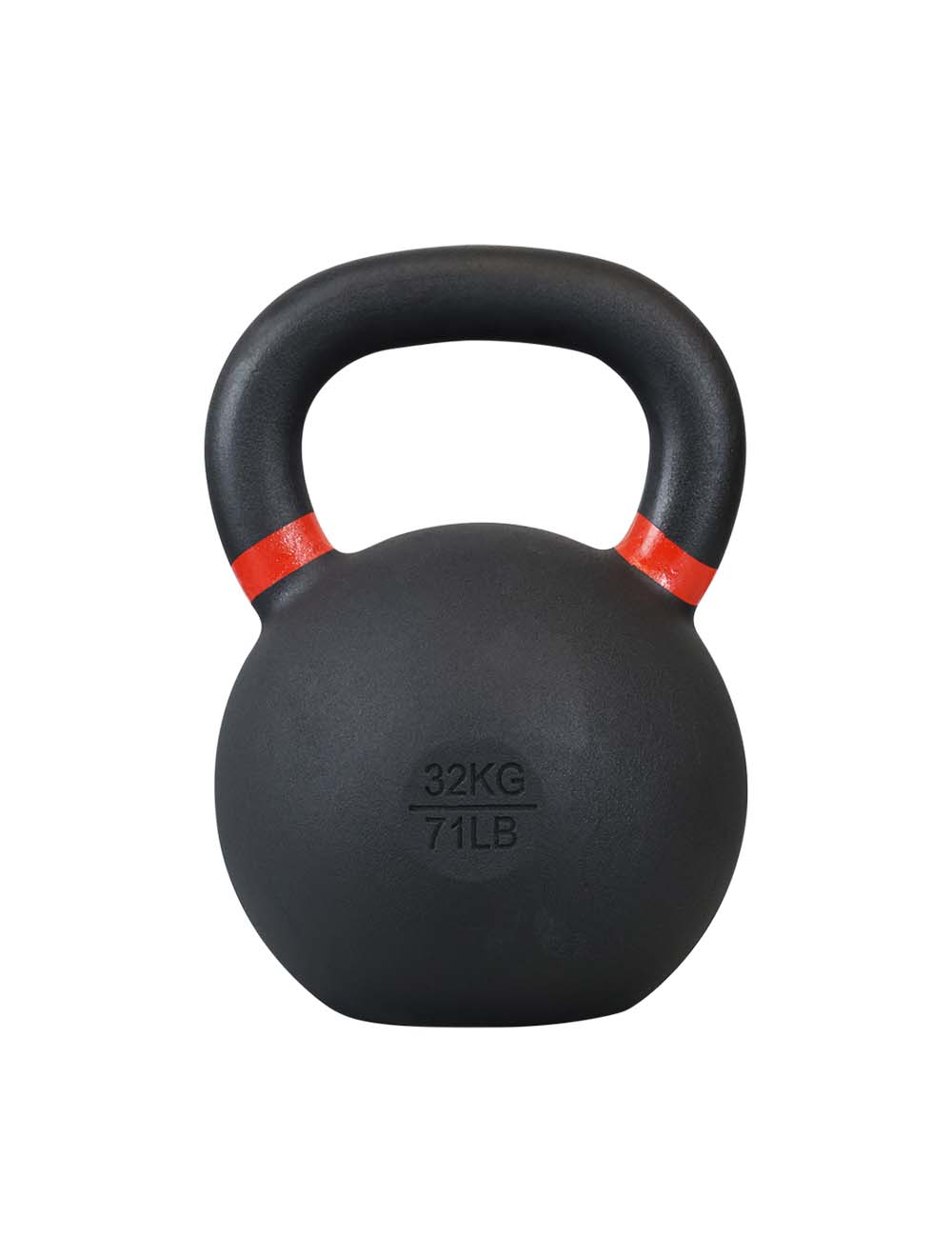 Gusseisen Kettlebell v2 mit kleinen Gewichtsabstufungen