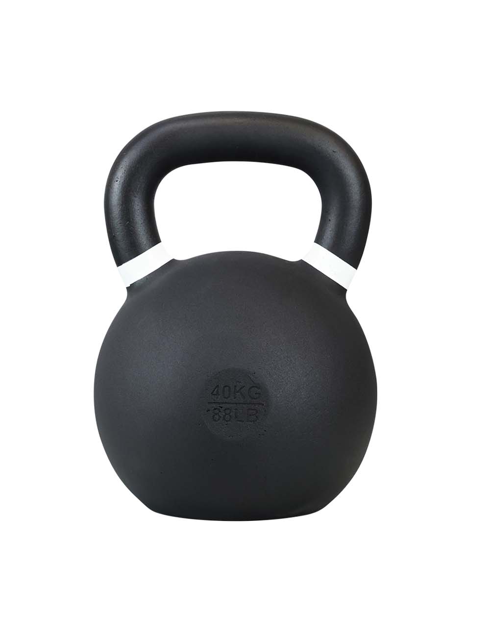 Gusseisen Kettlebell v2 mit kleinen Gewichtsabstufungen