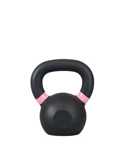 Gusseisen Kettlebell v2 mit kleinen Gewichtsabstufungen