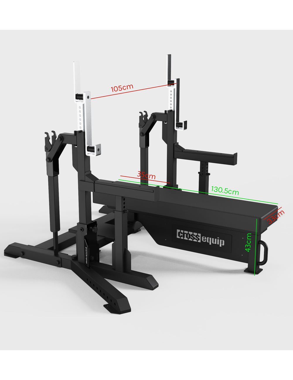 Powerlifting Combo Rack - cross equip