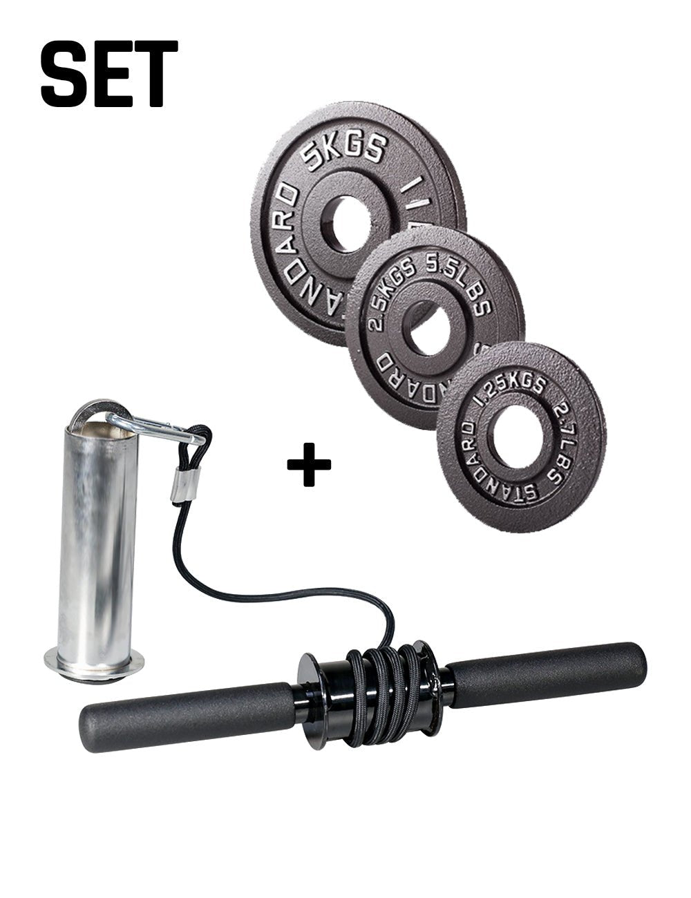 Unterarmtrainer Wrist Roller - Set - cross equip