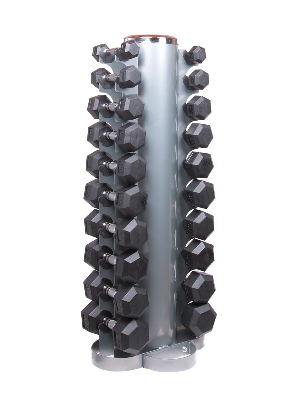 Vertical Dumbbell Storage Rack Set – Hex Dumbbell Bundle – cross equip