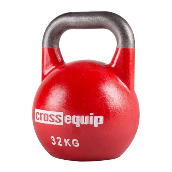 Competition Kettlebell von cross equip, 32 kg in Rot